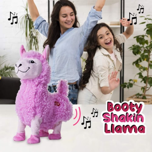 Dazmers Booty Shakin Llama Plush Toy Battery Powered Dancing Stuffed