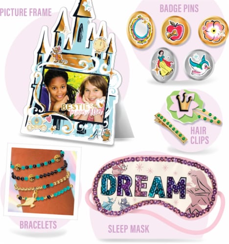 Fashion Angels Disney Princess DIY Ultimate Craft Box Design Kit Perspective: left