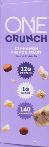 ONE BAR Cinnamon French Toast Protein Bars Perspective: left