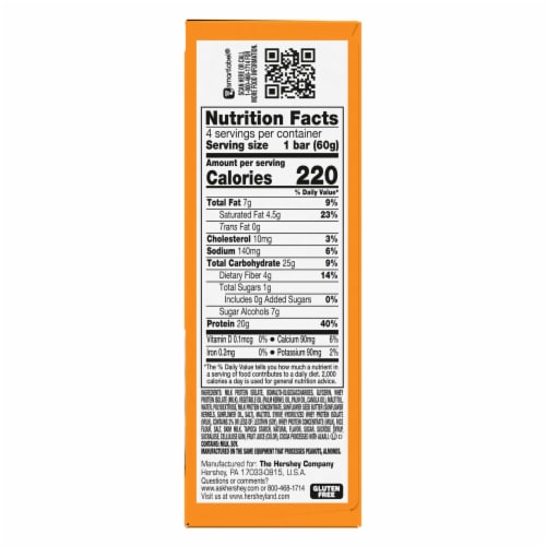 ONE Maple Glazed Doughnut Flavored Protein Bars Perspective: left