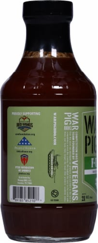 WarPig FUBAR Elite BBQ Sauce Perspective: left