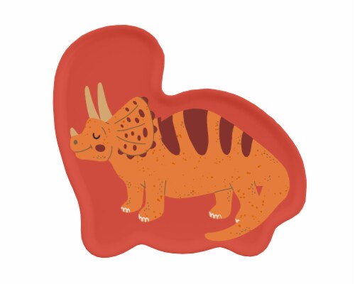TarHong Shaped Plate Pack - Red Dinosaur Perspective: left