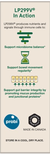 Jarrow Formulas® Ideal Bowel Support® Probiotics Veggie Capsuls Perspective: left