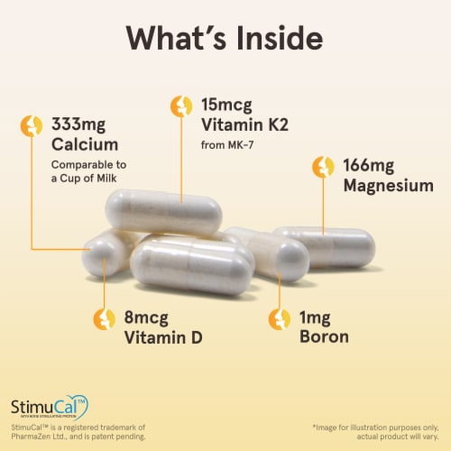 Jarrow Formulas® BoneUp® for Bone Health and Skeletal Nutrition Capsules Perspective: left