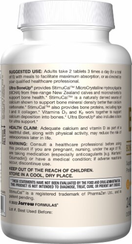 Jarrow Formulas® Ultra Bone Up® 1200 mg Bone Health Dietary Supplement Tablets Perspective: left