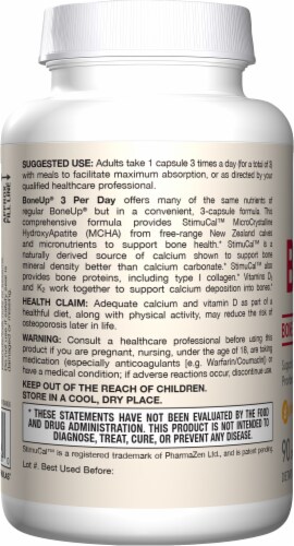 Jarrow Formulas® Bone-Up Skeletal Support Dietary Supplement Perspective: left
