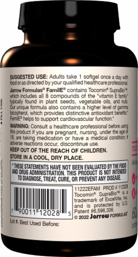 Jarrow Formulas Famil-E® Softgels Perspective: left