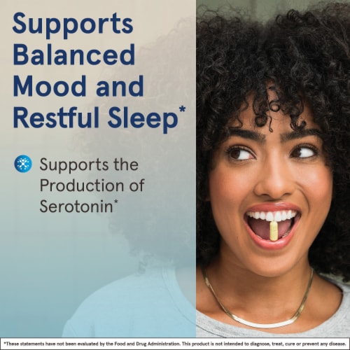 Jarrow Formulas® LTryptophan Relaxation Support Capsules Perspective: left