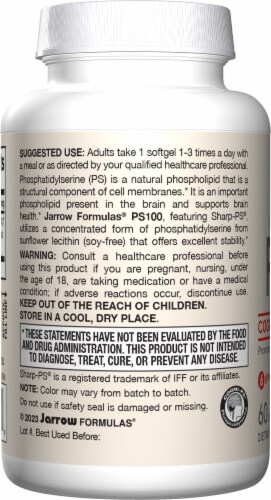 Jarrow Phophatidylserine 100 mg Softgels Perspective: left