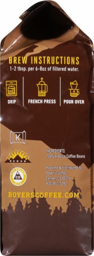 Boyer's Coffee™ DenverBlend™ Light Roast Whole Bean Coffee Perspective: left