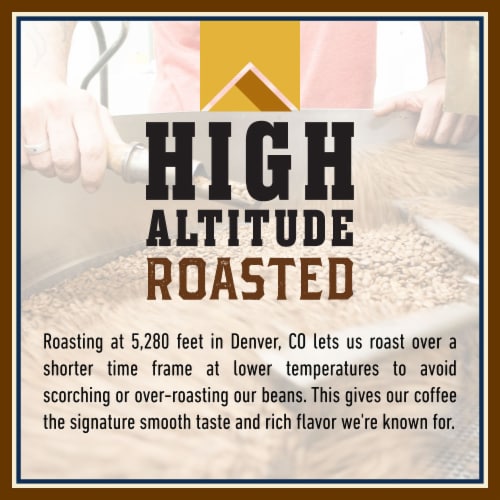 Boyer's Coffee® Rocky Mountain Thunder™ Dark Roast Whole Bean Coffee Perspective: left