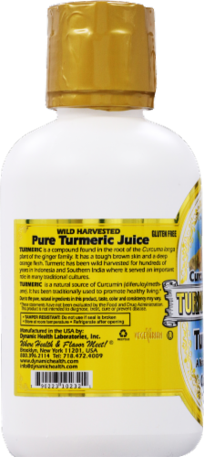 Dynamic Health Turmeric Gold Liquid Superfood Perspective: left