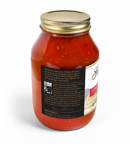 Germano's Pomodoro Classic Tomato Sauce Perspective: left