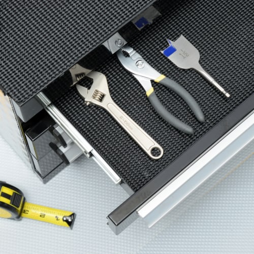 Con-Tact Brand® Grip N Stick™ Shelf Liner - Black Perspective: left