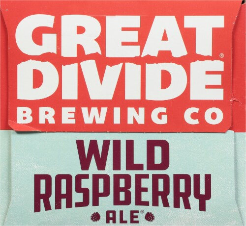 Great Divide Brewing Co.® Wild Raspberry Ale® Perspective: left