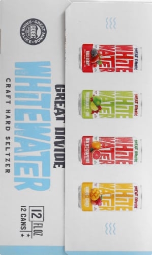 Great Divide Whitewater Seltzer Hard Seltzer Variety Pack Perspective: left