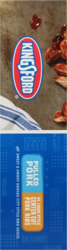 Kingsford® Pulled Pork & St. Louis-Style Center Cut Pork Ribs Combo Pack Perspective: left