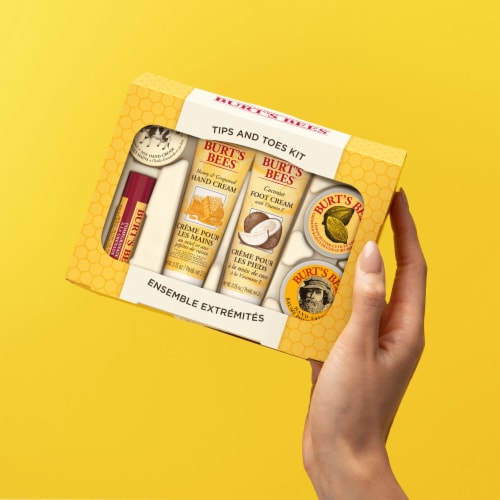 Burt's Bees Tips and Toes Gift Set Perspective: left