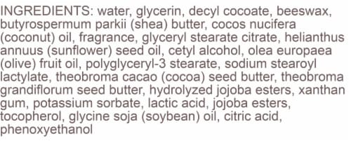 Burts Bees Cocoa and Cupuau Butter Body Lotion Perspective: left
