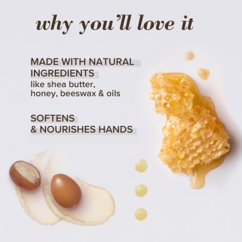 Burts Bees Beeswax Hand Salve Perspective: left