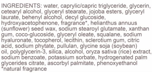 Burts Bees Hydrating Milk Cleanser with Rice Milk and Hyaluronic Acid Perspective: left
