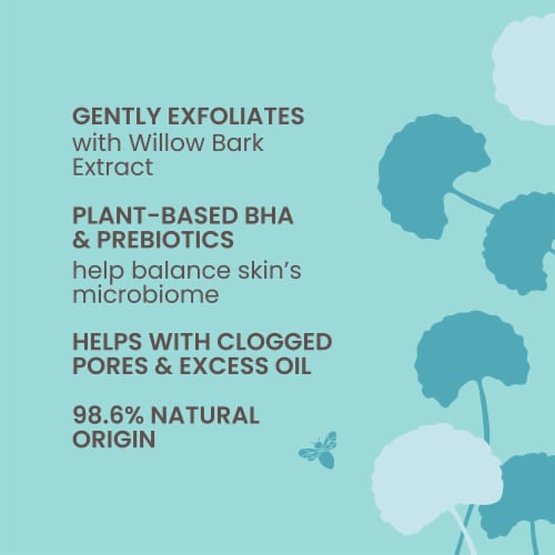 Burts Bees Clear and Balanced Breakout Defense Foaming Face Wash Perspective: left