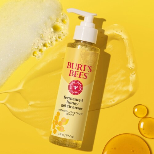 Burt's Bees Fermented Honey Gel Cleanser Perspective: left