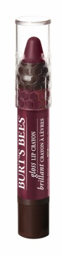 Burt's Bees Moisturizing Gloss Lip Crayon 432 Bordeaux Vines Perspective: left