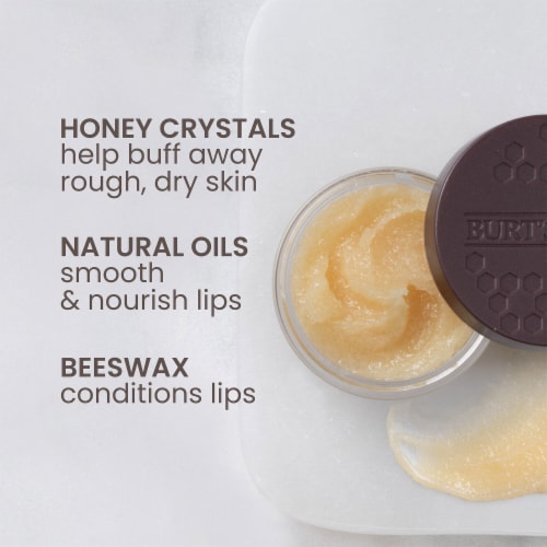 Burt's Bees Conditioning Lip Scrub Perspective: left