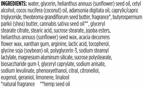 Burt's Bees Hemp Seed Oil for Dry Skin Hand Cream Perspective: left