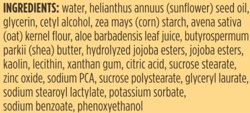 Burt's Bees Sensitive Skin Aloe and Shea Butter Body Lotion Perspective: left