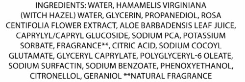 Burt's Bees Witch Hazel and Rose Calming Toner Perspective: left