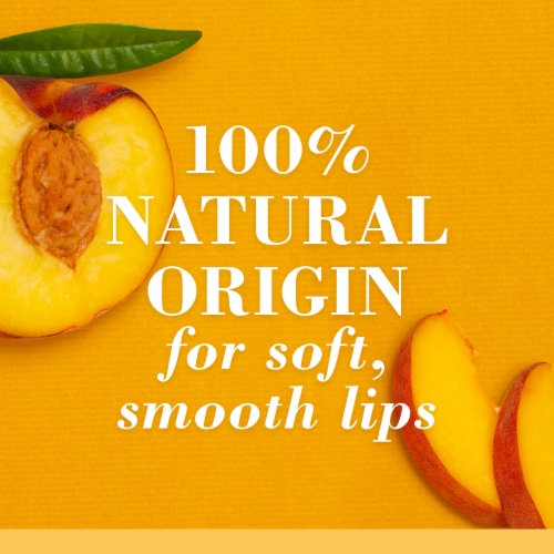 Burt's Bees Sweet Peach Squeezy Tinted Lip Balm Perspective: left