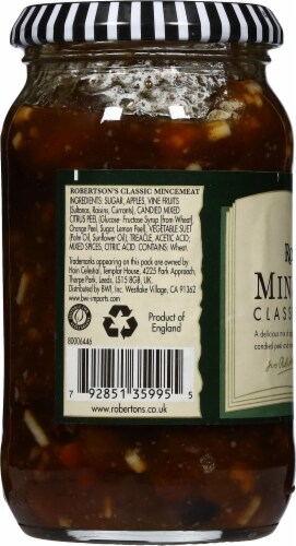 Robertson's Classic Mincemeat Perspective: left