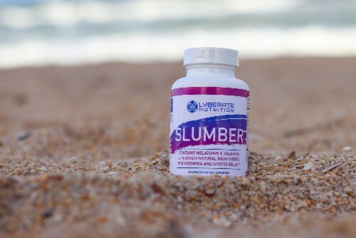 Lyberate Nutrition | SLUMBER: Natural Sleep Aid Formula Perspective: left