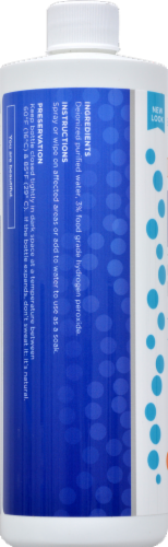Essential Oxygen HP Hydrogen Peroxide Perspective: left