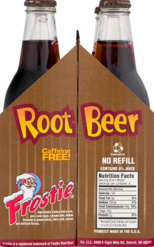 Frostie Caffeine Free Root Beer Perspective: left