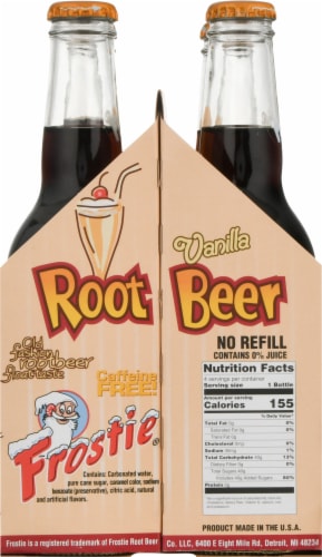 Frostie Vanilla Root Beer Perspective: left