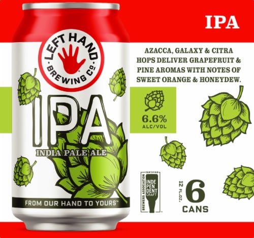 Left Hand Brewing Co.IPA Perspective: left