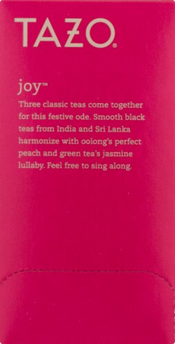 Tazo® Joy™ Black Tea Bags Perspective: left