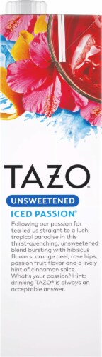 Tazo® Iced Passion Unsweetened Herbal Tea Concentrate Perspective: left