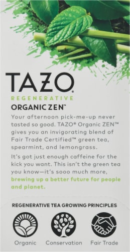 Tazo® Organiz Zen™ Green Tea Bags Perspective: left