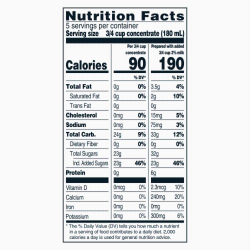 Tazo® Organic Chai Latte Black Tea Concentrate Perspective: left
