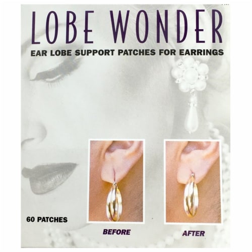 As Seen On TV Lobe Wonder 240 Earring Support Patches 4 Pack 1 Smith s Food and Drug