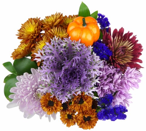 Pumpkin Patch Bouquet Perspective: left