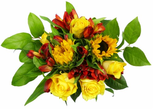 The Queen's Flowers Masterpiece Rose Bouquet Perspective: left