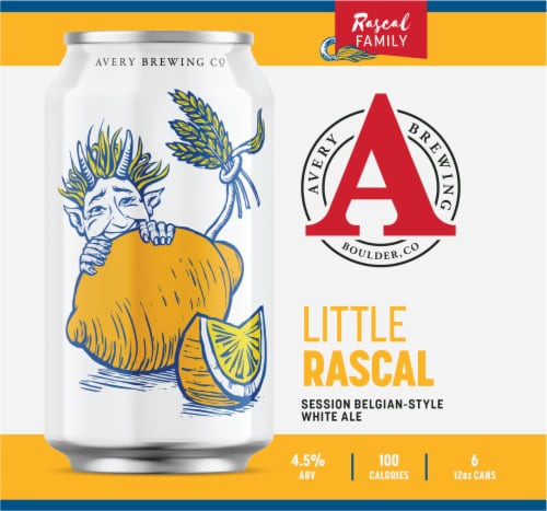 Avery Brewing Co. Little Rascal Perspective: left