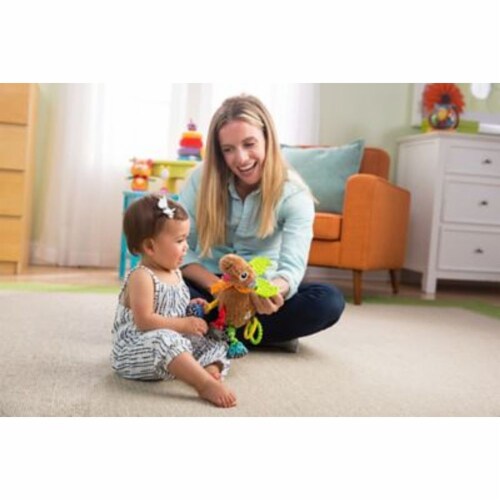 Lamaze Play & Grow Muffin the Moose Infant Toy Perspective: left