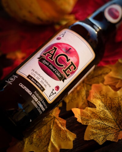 Ace Fermented Apple Cider Perspective: left