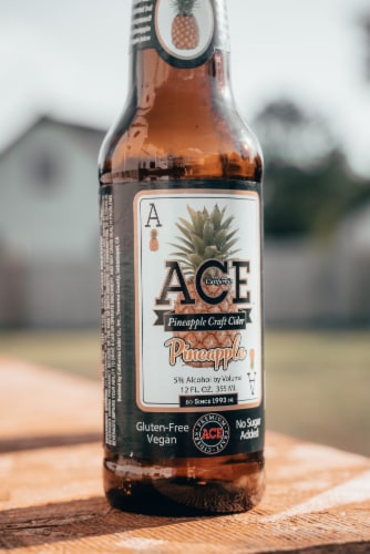 Ace Pineapple Hard Cider Perspective: left